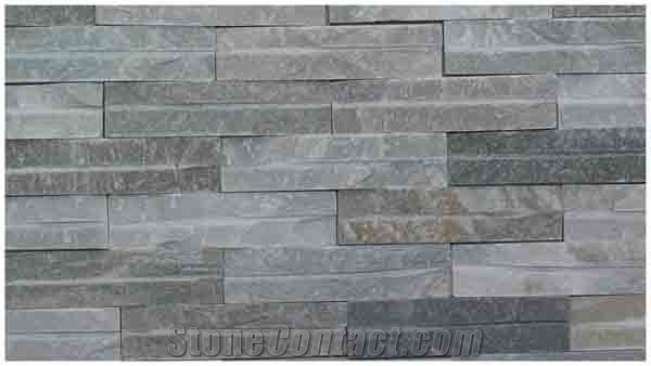 Black Slate Wall Panel & Cultured Stone Slabs & Tiles