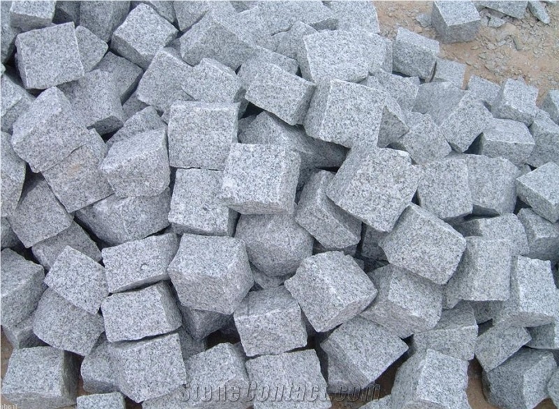 China Grey G603 Granite Cube Stone & Pavers, Paving, Pavers