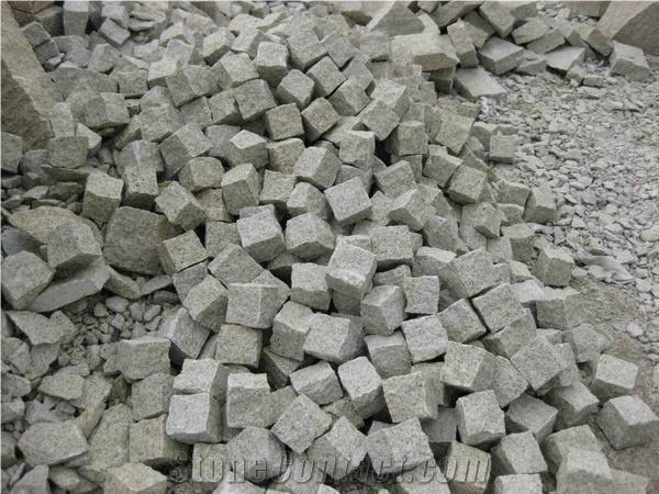 China Grey G603 Granite Cube Stone & Pavers, Paving, Pavers