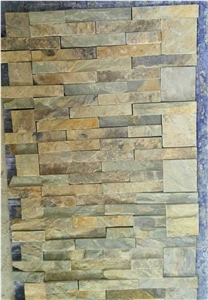 Natural Surface Chinese Rust Slate Cultured Stone,Wall Cladding,Stacked Stone Veneer Clearance