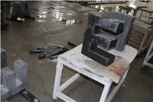 Shanxi Black Granite Monuments & Tombstone Characters
