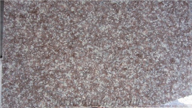 China Cheap Granite G687 Peach Red,Cherry Pink,Cherry Brown,Polished Granite Long Slabs,60cm/70cm/80cm Height,Length 240cm up