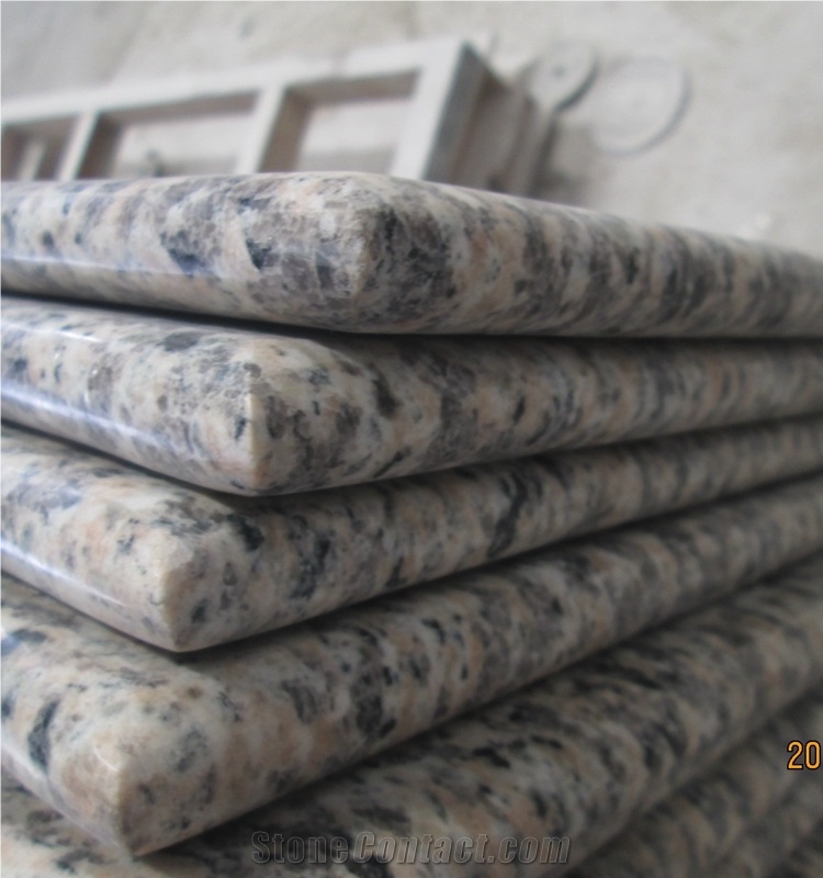 Chinese Polished Tiger Skin Red Granite Countertops Vanity Tops