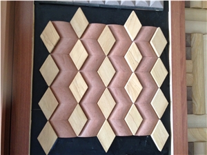 Chinese Sandstone Mosaic Tile Indoor and Outdoor Walls Decoration