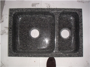 G654 Grey Granite Square/Rectangle Wash Basin/Sinks for Kitchen,Bathroom