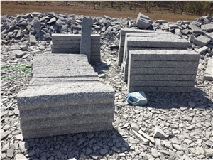 Lowest Prices China Shandong Light Grey White G341 Cheap Granite Kerbstone, Curbstone in Natural Finish/Flamed Finish for Road Side Kerb, Outdoor Natural Stone Use, Wodoen Pallet Pack, Manufacturer
