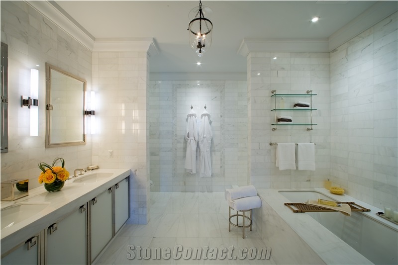 Bianco Dolomite Marble Tiles & Slabs, White Marble Tiles & Slabs, Flooring Tiles
