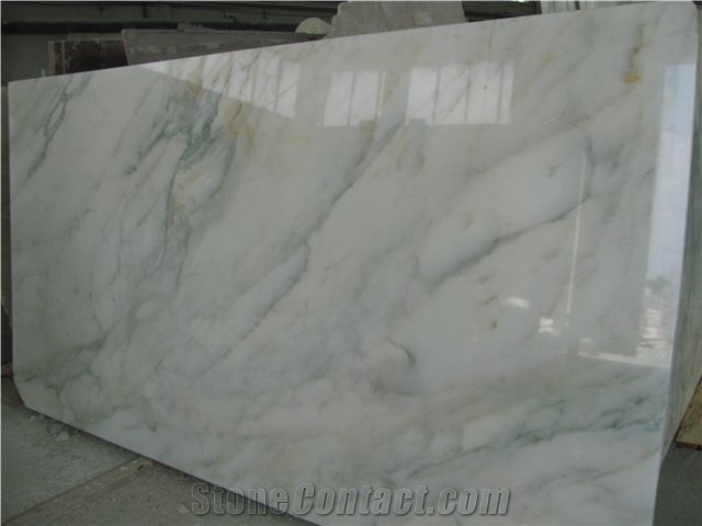 Calacatta Verde Marble Slabs, Turkey White Marble Tiles & Slabs
