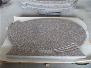 G664 Granite Tombstone,Chinese Granite Monument,Single Monuments