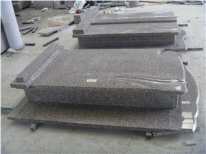 G664 Granite Tombstone,Chinese Granite Monument,Single Monuments