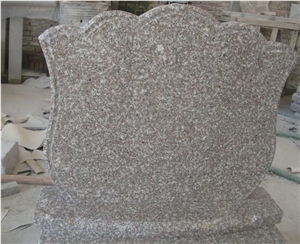 G664 Granite Tombstone&Monument,Chinese Polished Heastone,Western Style Monuments,Double Monuments
