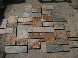 Roman Pattern Paving Tile, Rusticslate Paving Tile, Slate Paving Sets