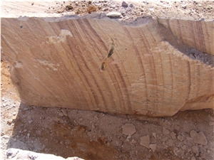 Aussie Sandstone - Banded Sandstone Blocks, Yellow Sandstone Blocks