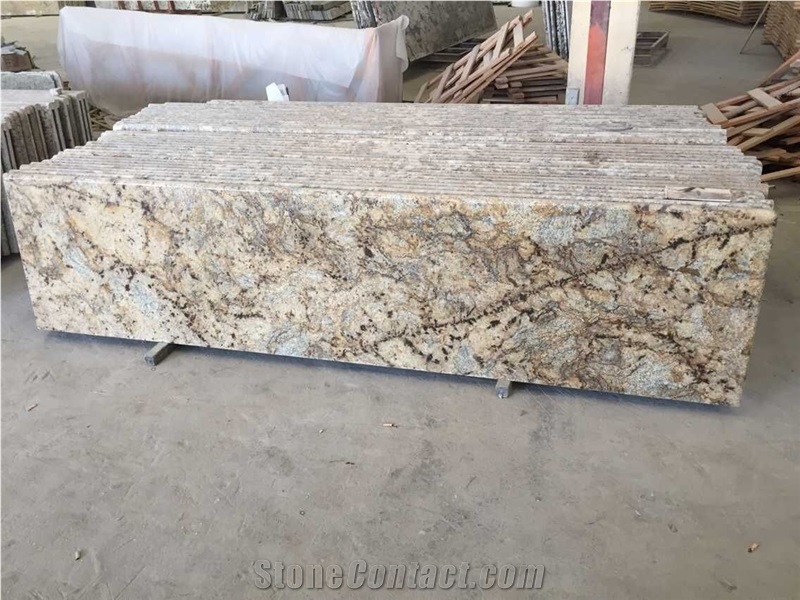 New Granite Countertop Juparana Bordeaux River White Colombo Gold Granite Bath Tops