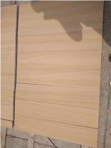 Beautiful Yellow Stone Veneer Aluminium Honeycomb Composite Panel