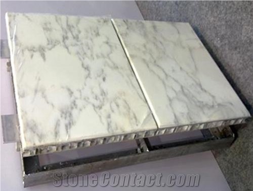 China Beige Manmade Stone Natural Stone Honeycomb Composite Panel