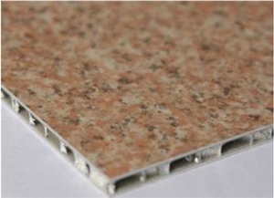 China Multicolor Manmade Stone Aluminum Honeycomb Backed Stone Composite Panels