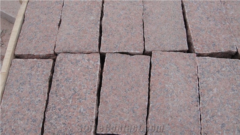 G386 Red Granite, Shidao Red Granite, China Red Granite Paving Stone