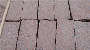 G386 Red Granite, Shidao Red Granite, China Red Granite Paving Stone