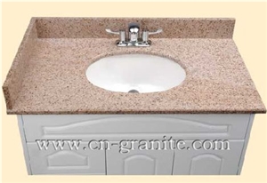 Red Granite and Wooden Counter,Red Granite and Wooden Counter Manufacturer,Supplier,Bathroom Vanity Tops,Granite Vanity Tops