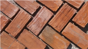 Really Old Red Spanish Terracotta Slate Tiles