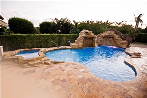 Da Vinci French Pattern Pool Pavers
