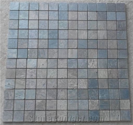 Golden Quartzite Brick Mosaic Tiles