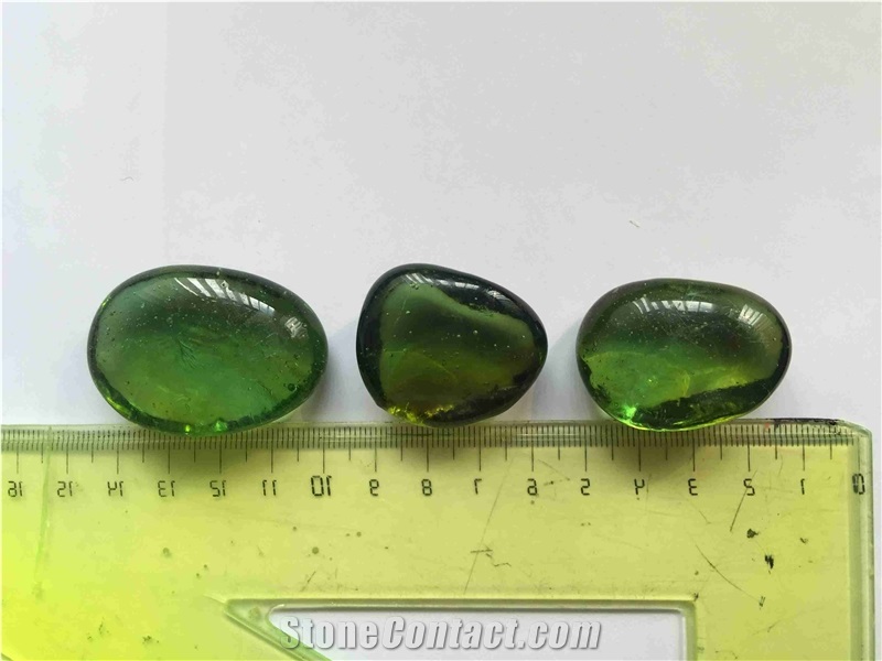 China White Manmade Stone Nano Glass Stone Pebbles Stone Monumental & Grave Accessories, Glass Stone Gravels, Crushed Glass Chippings, Crushed Glass Stone
