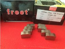 Diamond Segments for Granite Cutting Tools, Spe:24*10.6/9.8*15m,