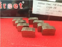Diamond Tools Segment for Stone, Diamond Blade Material Diamond Segments
