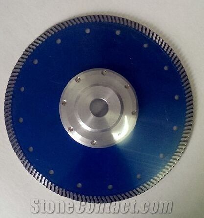 Flange Diamond Sintered Continuous Saw Blade Cutting Granite