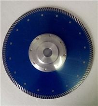 Flange Diamond Sintered Continuous Saw Blade Cutting Granite