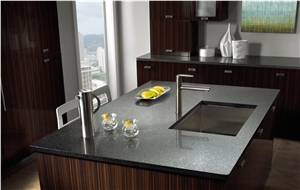 2/3cm Grey Artificial Quartz Stone Solid Surface Directly from China Manufacturer at Cheap Pricing More Durable Than Granite
