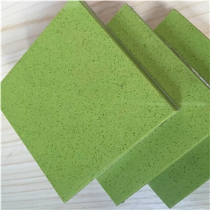 Apple Green Artificial Quartz Stone Prefab Counter Tops Your First Kitchen Countertop Options Nonporous Very Hard Surface More Durable Than Granite Countertops Slab Size 3200*1600 or 3000*1400