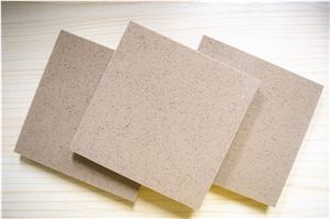 Artificial Quartz Stone Slab&Tile in Solid Color Suitable for Worktop Table Top Floor&Wall More Durable Than Granite Thickness 2cm or 3cm