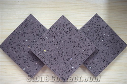 China Engineered Corian Stone Slabs,Stellar Purple Of Shining Series at Good Price Resistant to Stains,Heat and Scratches for Multifamily/Hospitality Projects Standardsizes 126 *63 and 118 *55