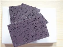 China Purple Artificial Quartz Stone Slabs Galaxy Purple for Prefab Countertops Your First Kitchen Countertop Options Nonporous More Durable Than Granite Countertops Slab Size 3200*1600 or 3000*1400