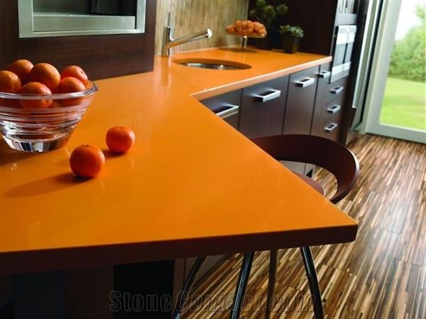 China Red Manmade Stone Quartz Stone Slabs & Tiles for Pre-Fabricated Top Right for Your Home and Budget Countertop Normally Produced Slab Size 118*55 and 126*63,Top Quality and Service,More Durable T