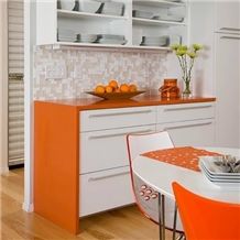 China Red Manmade Stone Quartz Stone Slabs & Tiles for Prefab Countertops Your First Kitchen Countertop Options Nonporous Very Hard Surface More Durable Than Granite Countertops Slab Size 3200*1600 or