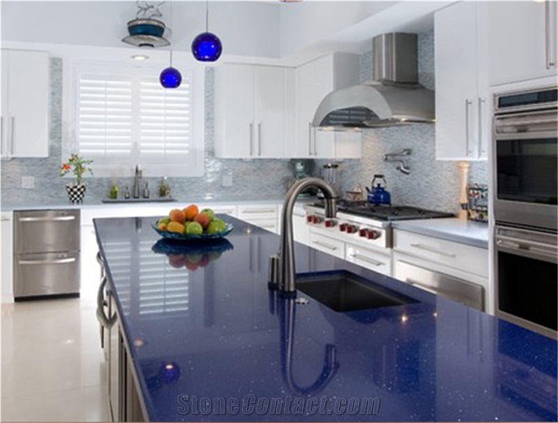 Chinese Quartz Stone Surfaces Materials Supplier for Kitchen Countertop in Custom Design,Easy Wipe,Easy Clean,Normally Produced Size 118*55 and 126*63