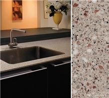 Colorful Engineered Quartz Slab for Kitchen Counter Top Polished Surfaces with Scratch Resistant and Stain Resistant Slab Size 3200*1600 or 3000*1400 for Pre-Fabricated Tops with Various Edge Profiles