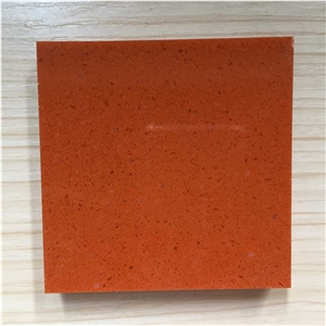 Cut to Size China Red Manmade Stone Quartz Stone Slabs & Tiles for Multifamily/Hospitality Projects Mainly for Bathroom Vanity Top Kitchen Countertop Standard Slab Sizes 3000*1400mm and 3200*1600mm