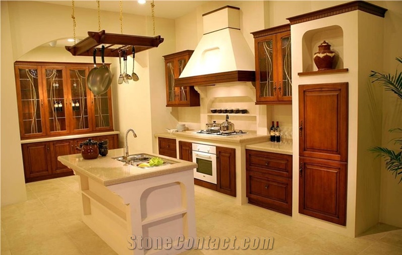 Cut to Size China Yellow Engineered Stone Quartz Stone Slabs & Tiles for Kitchen Counter Top Vanity Top Table Top Design More Durable Than Granite Thickness 2cm or 3cm with High Gloss and Hardness