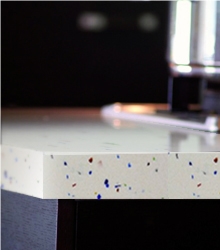Cut to Size Quartz for Multifamily/Hospitality Projects Mainly for Bathroom Vanity Top Kitchen Countertop Directly from China Manufacturer at Cheap Pricing More Durable Than Granite