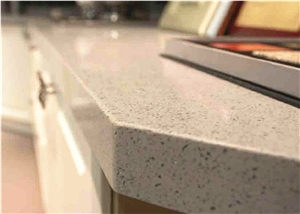 Cut to Size Quartz Shining Series for Multifamily/Hospitality Projects Mainly for Bathroom Vanity Top Kitchen Countertop Standard Slab Sizes 3000*1400mm and 3200*1600mm Available 2/3cm