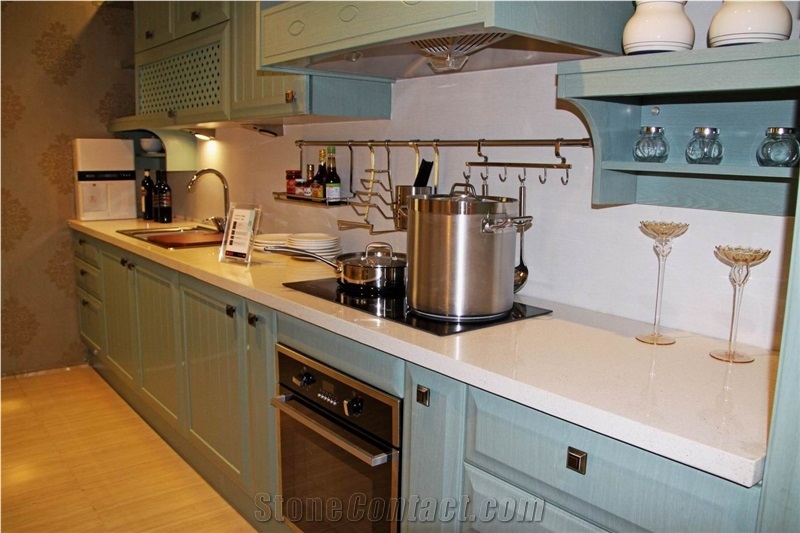 Engineered Quartz Stone for Kitchen and Bathroom Top Directly from China Manufacturer at Good Prices Standard Size 3000*1400mm and 3200*1600mm with Thickness 12/15/20/25/30mm