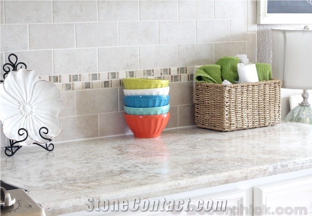 Marble Imitation Quartz Kitchen Counter Tops with the Look Of Natural Stone Beautiful Vanity Countertops More Durable Than Granite,Minus the Maintenance,Standard Sizes 126 *63 and 118 *55