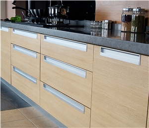 Mirror Black Crystal Black Shining Black Engineered Stone Slabs & Tiles for Kitchen Countertops with Single Bowl Undermount Sink Also Fit for Kitchen Island Tops,Kitchen Bar Top,Kitchen Desk Tops