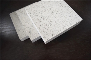 Mirror Collection China Man-Made White Quartz Stone for Multifamily/Hospitality Projects,Combines Performance and Design,Environmentally-Friendly,Slab Size 3200*1600 or 3000*1400