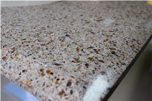 Multicolor Custom Quartz Kitchen Counter Top Surface Available for 2/3cm Thick with Finishing Eased Pofile Slab Size 3000mm1400mm Scratch Resistant and Stain Resistant
